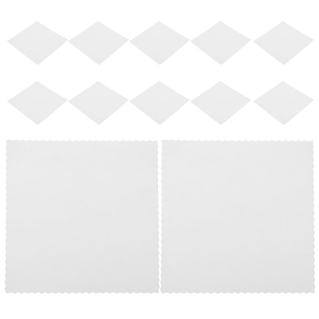 REOFLYUP 12Pcs Transparent Static Cling Window Film for Car Parking Permit and Inspection Stickers