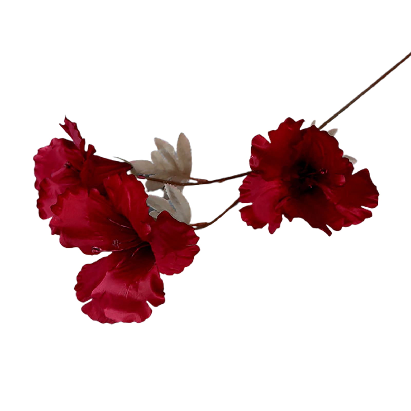 5 Hibiscus PINK Silk Wedding Flowers Bridal Bouquet Centerpieces Home Decor 