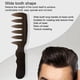 thumbnail image 4 of Peine Profesional Para Hombre, 2 Uds., Dientes Anchos, Herramienta De Peluquería Con Cabeza De Aceite Para Hombre, 4 of 7