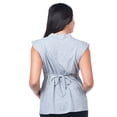 thumbnail image 2 of Playera Maternidad Algodón Cómoda Ropa Embarazo Playera Mujer Básica Sin Mangas Color Gris, 2 of 4
