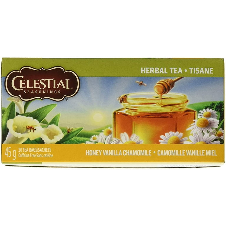 Celestial Seasonings Organic Herbal Tea - Honey Vanilla Chamomile