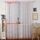thumbnail image 2 of Cortina transparente de encaje, gasa de red floral, cortina para puerta, ventana, hilo de tul, proyección decorativa para balcón, dormitorio Inevent HA7692-02B, 2 of 7