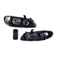 thumbnail image 1 of Faro Almera 2003 A 2005 Nissan Der Fdo Negro Eléctrico DEPO, 1 of 4