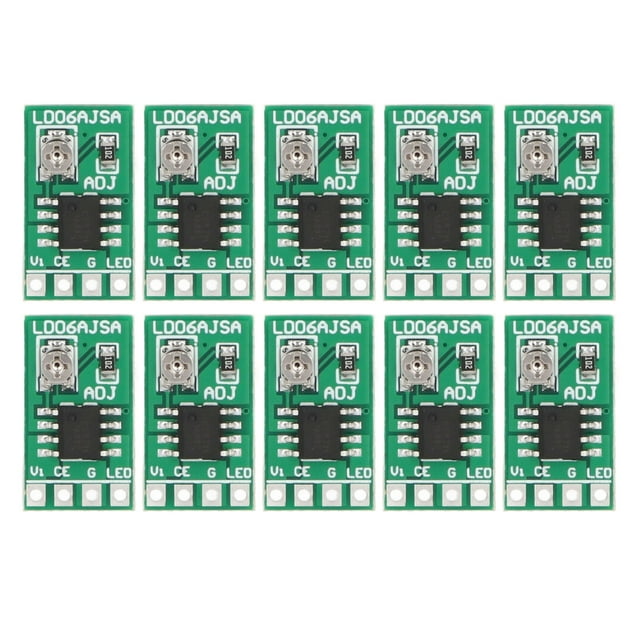 10PCS Module Réglable à Courant Constant 301500ma 3V 3.7V 4.5V 5V 6V Conducteur LED DC 2.86v