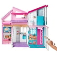 thumbnail image 4 of Barbie Malibu House Dollhouse Playset with 25+ Furniture and Accessories [Walmart Exclusive], 4 of 13