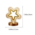 thumbnail image 3 of Lámpara de escritorio, luz de noche, decoración de dormitorio, lámpara de mesa pequeña, regalo, lámpara de noche LED recargable por USB, lámpara de aleación para exteriores, 3 of 6