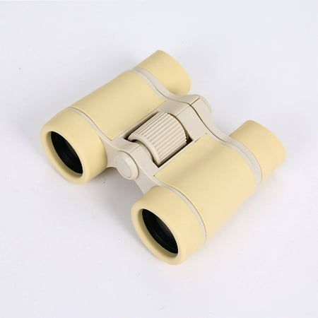 GJX Binoculars Anti-Fall Binoculars Rotating Focus Wide Angle View Night Vision Monocular White