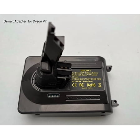 De*walt 18V 20V Lithium Battery Converter for Dy*son V6 V7 V8 Series Vacuum Cleaner Tool