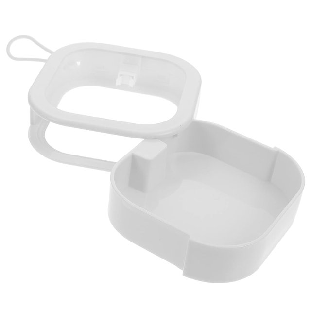 Mini Containers Mini Containers Retainer Case Dental Retainer Box For Denture Storage Container White Travel Container Travel Container