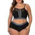 thumbnail image 2 of WREESH Maillot de Bain Deux Pièces Grande Taille pour Femmes, 2 of 9