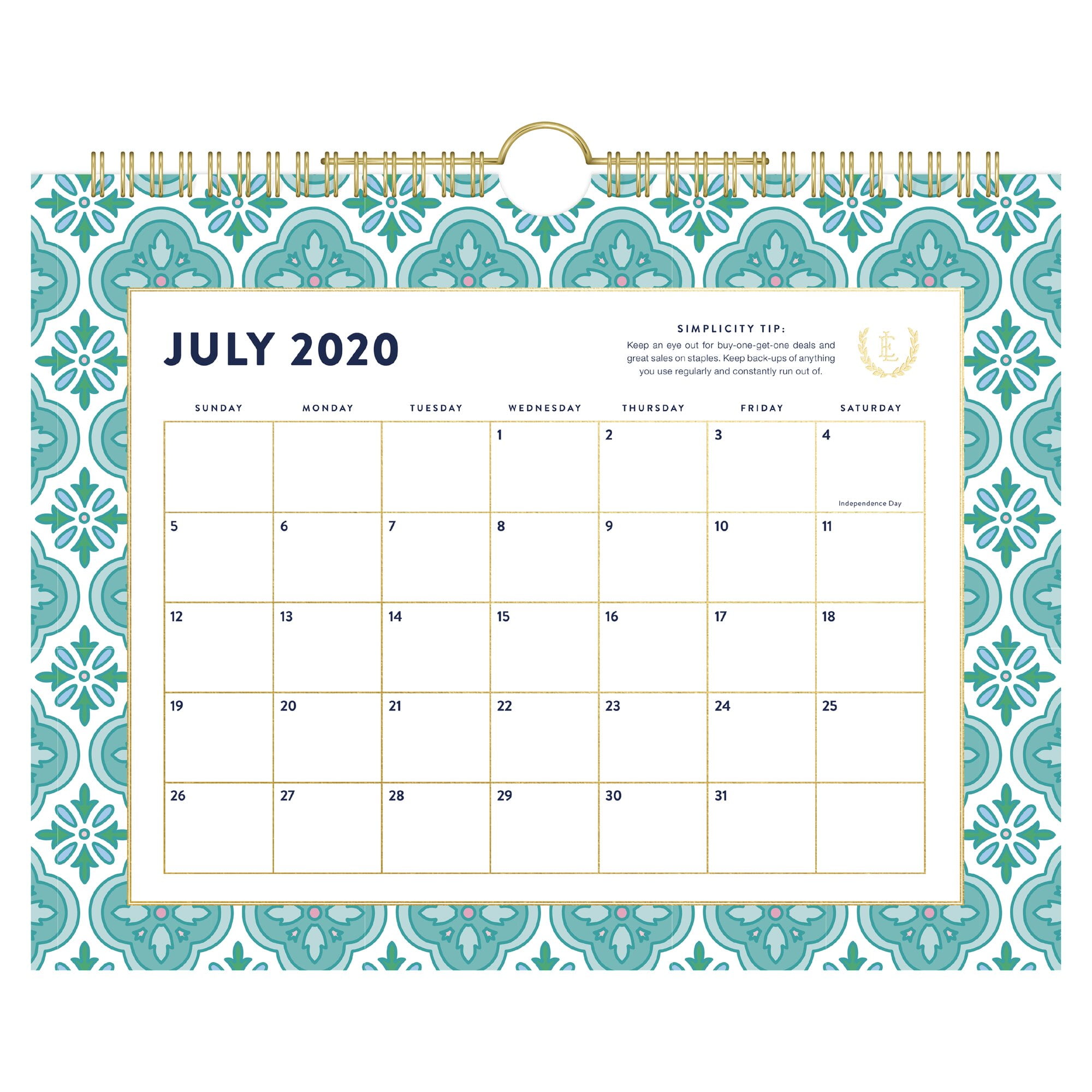 Quatrefoil Pattern 2 Simplified by Emily Ley Weekly/Monthly Planners 7-20/6-21 Quatrefoil Pattern 2 Simplified by Emily Ley Weekly/Monthly Planners 7-20/6-21