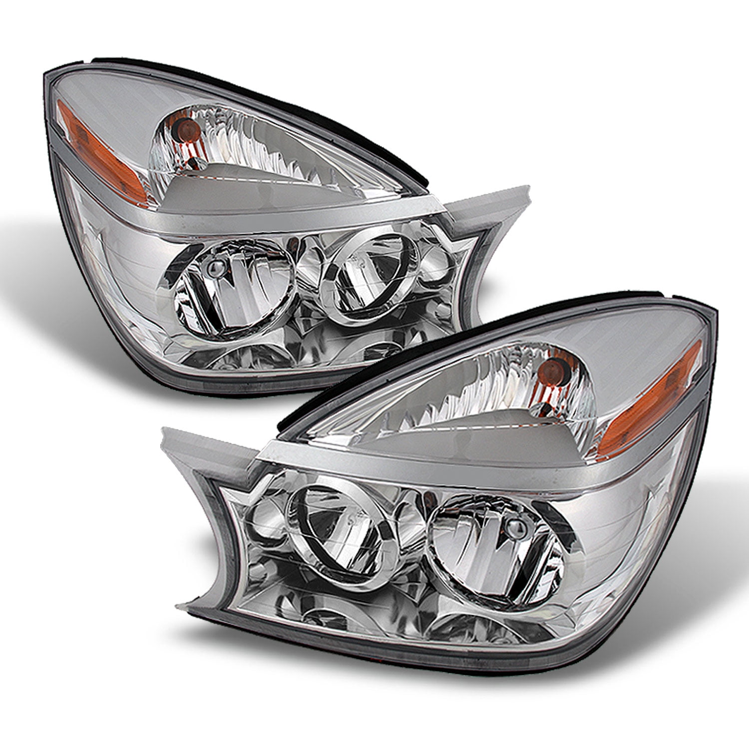 Fit 2002-2007 Buick Rendezvous Headlights Headlamps L+R Replacement 2004 2005