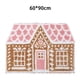 thumbnail image 4 of Inteprter Alfombra de jengibre rosa antinavidad para casa, cocina, lavable, ideal para dormitorio, Decoración del hogar 60*90 cm, 4 of 6