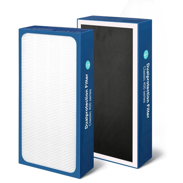 Vanbolt Upgraded Classic 400 Series Replacement Filter,Compatible with Blueair 400 Series Air Purifier Replacement Filter, Part#