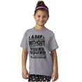 thumbnail image 3 of A Day Without Video Games Crewneck T Shirts Boy Girl Teen Brisco Brands S, 3 of 6