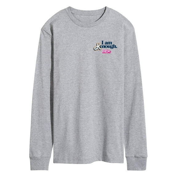 Barbie The Movie - I Am Kenough Left Chest - Men's Long Sleeve T-Shirt