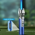 thumbnail image 5 of Creative Rocket Fidget Lighter, Cool Lighters with Refillable Butane, Windproof Rocket Lighter, Adjustable Torch Lighter with Safety Lock, BBQ Camping Lighters for Men Blue, 5 of 9