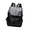 thumbnail image 4 of Mochila para computadora portátil para hombre, mochila informal para el día a día, para viajes al aire libre, trabajo y mochileros negro, 4 of 8