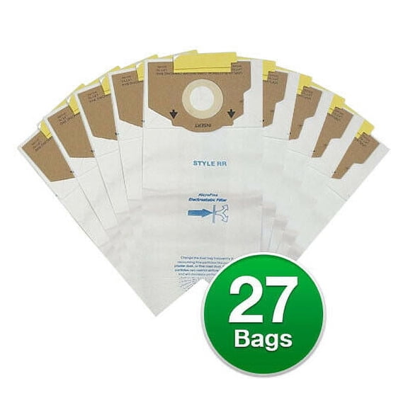 Replacement Part For Eureka Sanitaire Style RR, 4800 Series, Upright Vacuum Bag for 61115AA-6 / 164-9/ (3Pk = 27 Bags)