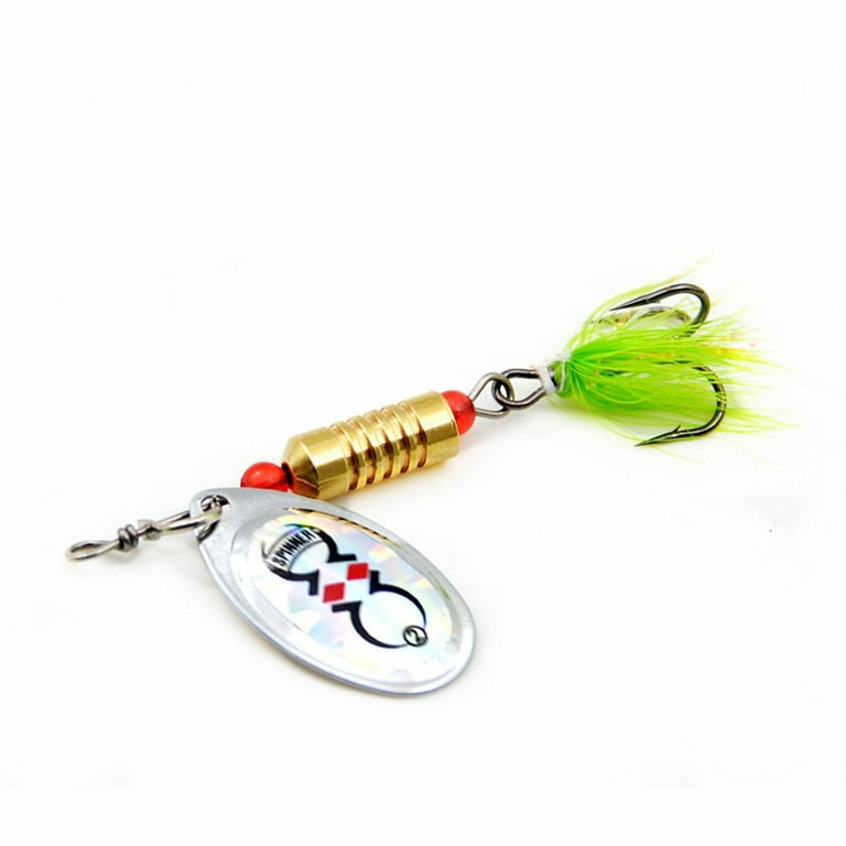 Metal Sequin Spinnerbait Micro Fishing Lures Mixed Sizes