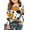 #A19-White, variant on Abcomgle Girls Halloween Shirts 5t Spooky Maple Leaf Pumpkin Tee Shirts for Girls Crewneck Long Sleeve Shirts for Kids Girls Fall Funny Holiday Blouses for Girls,5-6 Years