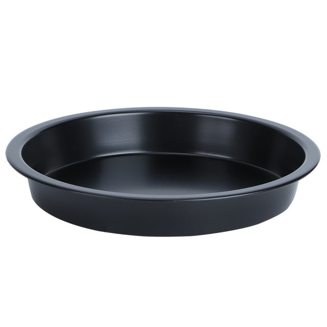 Non-Stick Round Pizza Pan Carbon Steel Pie Cake Bread Mold Baking Dish Tray Kitchen Tools(6 inch)