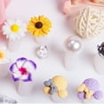 thumbnail image 2 of 8pcs/set Flower Waterdrop Bead Toe Toe Separators Pedicure Separators Silicone Toes Divider Manicure Pedicure Feet Spacers, 2 of 6