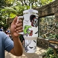 thumbnail image 2 of Nightmare Before Christmas 40oz Tumbler with Handle – Jack & Sally -Style Travel Mug | Disney Gothic Halloween Christmas Tumbler with Straw | NBC Gift for Fans, 2 of 2