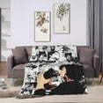 thumbnail image 4 of Aizawa Shota Anime Blanket Ultra Soft Throw Flannel Blankets For Sofa Bedroom Living Room Couch Camping Travel, 4 of 9
