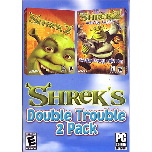Shreks Double Trouble 2 Pack Pc Walmart Com - what should i do with my bubble trouble roblox amino