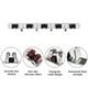 thumbnail image 4 of Stainless Steel Wall Mount Bracket 5 Racks and 4 Hooks Broom Organizer Tool Rack for Home Kitchen Garage, 4 of 5