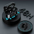 thumbnail image 5 of Hiroekza Ear Buds Wireless Bluetooth Earbuds Wireless Bluetooth Earphones with Touchable LED Color Screen Reduction High Battery Life Bluetooth 5.4 Stereo Sound Effect Wireless Earbuds, 5 of 9