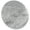 Gray, variant on SSTBLEV Round Sintered Stone Table Top, 15.7", 0.43", White