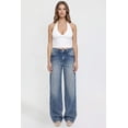 thumbnail image 7 of Women's Wide Leg Jeans with Seam Detail, 7 of 7