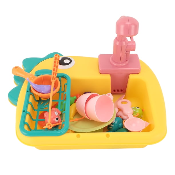 Juegue Al Fregadero Con Agua Corriente, Juguete Divertido 2 En 1 Para Fregadero Con Agua Corriente Para Niños
