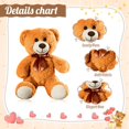 thumbnail image 4 of Peluches Skylety Bears, 25 a 35 cm, 10 unidades, 4 of 7