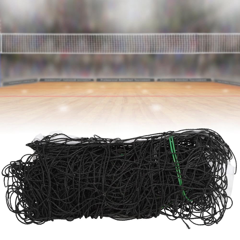 Suodoka Standard Beach Volleyball Net Professional Covered Edge Steel Wire Rope Training Net 14.17 inches / 36 cm