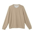 thumbnail image 6 of GrmtClth Mens Crew Neck Sweaters Big & Tall Knit Sweaters Classic Basic Soft Comfy Long Sleeve Pullover Tops Khaki L, 6 of 6