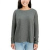 Splendid Ladies' Thermal Waffle Top (Charcoal, XXL)