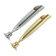 thumbnail image 3 of ROSENICE 2pcs Stainless Steel Pen Holder for Desk Single Pen Stand for Students, 3 of 8