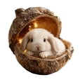 thumbnail image 2 of Adorno de Animales del Bosque Decoración para el árbol de Navidad, diseño caprichoso, material acrílico duradero, aporta un toque festivo para las fiestas, 8 cm, 2 of 6