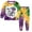 W56-Light Purple, variant on HCNTES Toddler Baby Girl Clothes 3 6 9 12 18 24 Months Fall Outfits Long Sleeve Sweatshirt Tops Pants Set,Sizes 3-4 Years