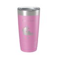thumbnail image 1 of Bucks Lake Map Tumbler Travel Mug Insulated Laser Engraved Coffee Cup California 20 oz Light Purple, 1 of 1