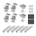 thumbnail image 1 of GROWTH TANK Solar Panel Mounting Brackets Easy to Install Stand for Yachts Rvs Motorhome 6PCS, 1 of 9