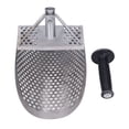 thumbnail image 1 of Cuchara de arena de acero inoxidable, pala de arena de playa, detector de tesoros de playa para caza de tesoros subacuáticos de metal, salida de alta intensidad, 1 of 8