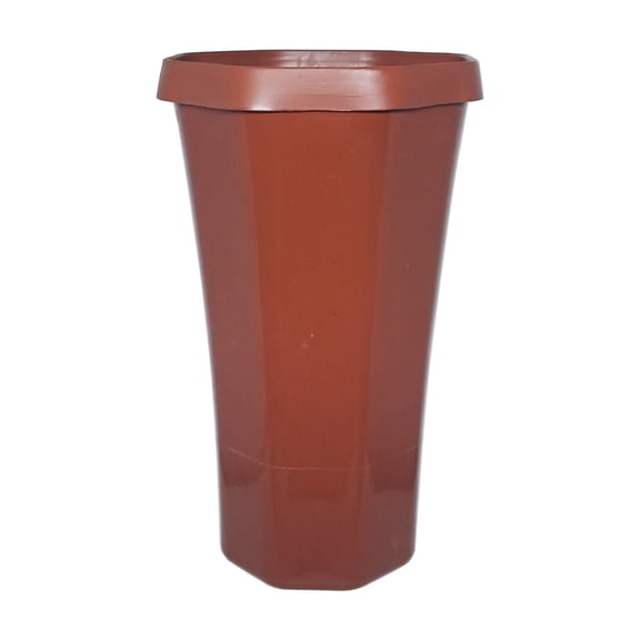 Florero Prichos Jemaflex Octagonal de Plástico 25.5 cm, 1 pieza