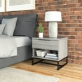 thumbnail image 5 of Boyd Sleep Catania Single Drawer Modern Nightstand, Gray, 5 of 8