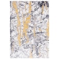 thumbnail image 2 of Safavieh Amelia Landon Abstract Area Rug, Ivory/Gold, 5'3" x 7'6", 2 of 11