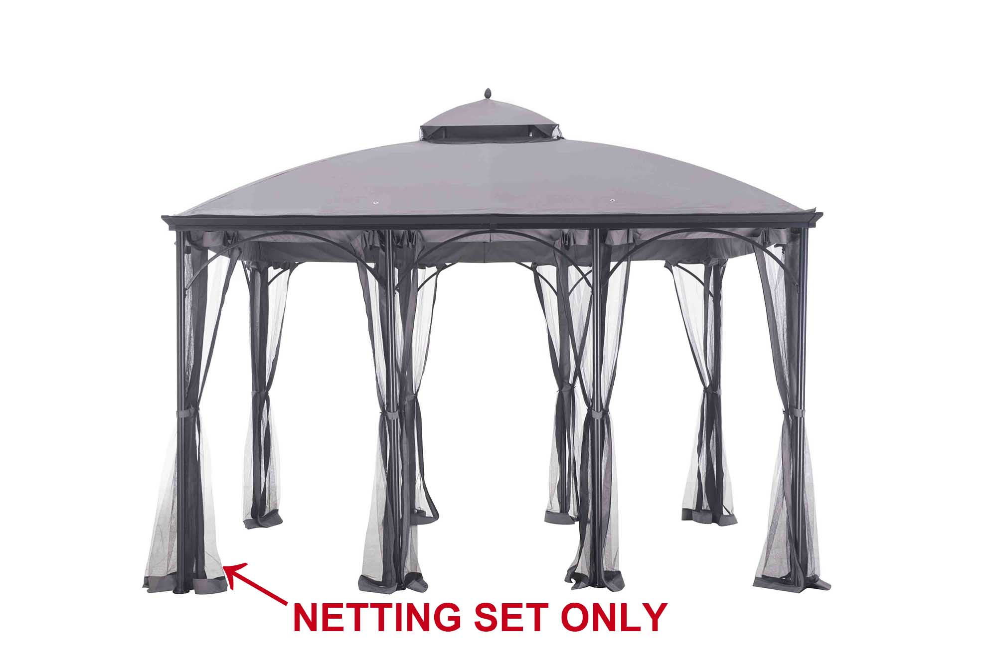 Sunjoy Replacement Mosquito Netting for LGZ212PCOB 10X12 Somerset Gazebo