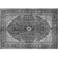 thumbnail image 1 of Ahgly Company Indoor Rectangle Medallion Gray Traditional Area Rugs, 6' x 9', 1 of 1
